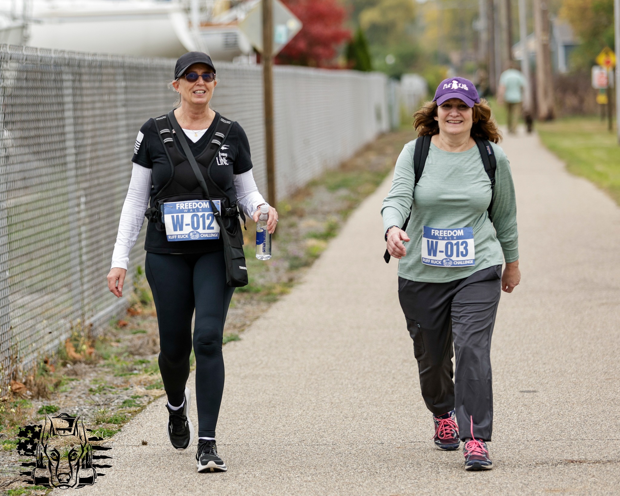 Fun Run participants at the Ruff Ruck Challenge