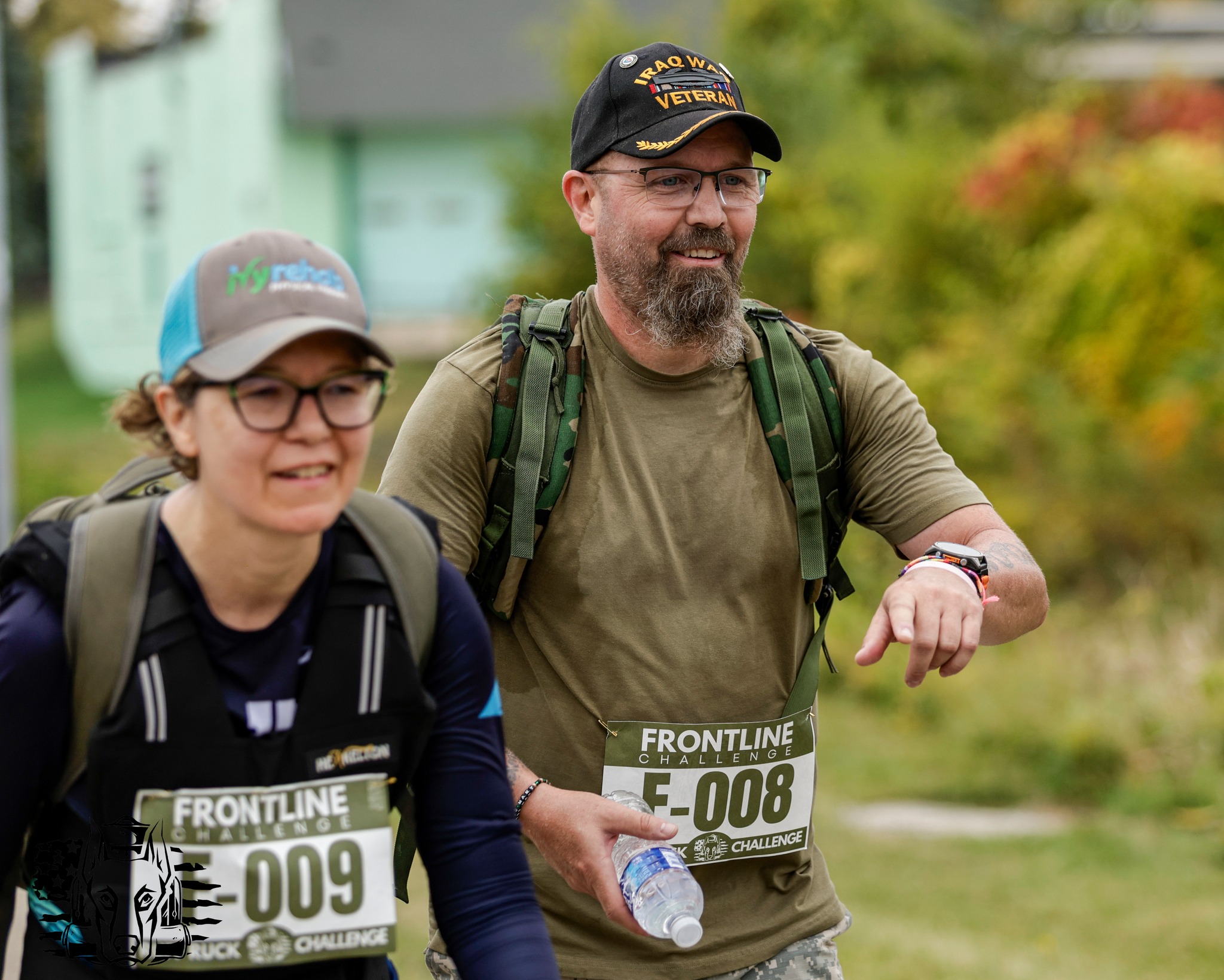 Community gathered at the Ruff Ruck Challenge